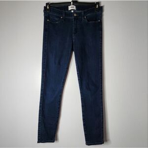 PAIGE Jeans Nordstrom Women’s 30 Verdugo Ankle Dark Wash Blue Skinny Nice